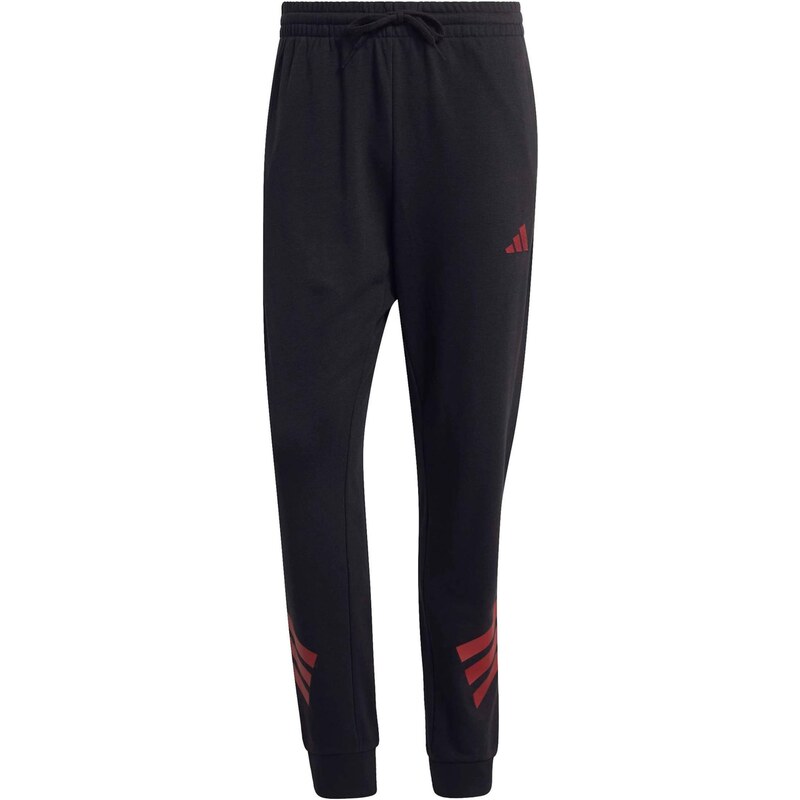 ADIDAS SPORTSWEAR Športové nohavice vínovo červená / čierna 67164076