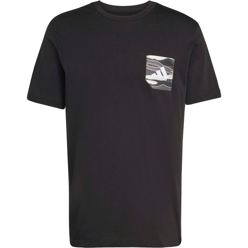 ADIDAS SPORTSWEAR Funkčné tričko antracitová / čierna / biela / 67164066