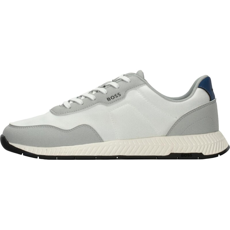 BOSS Nízke tenisky Titanium sivá / biela 67164102