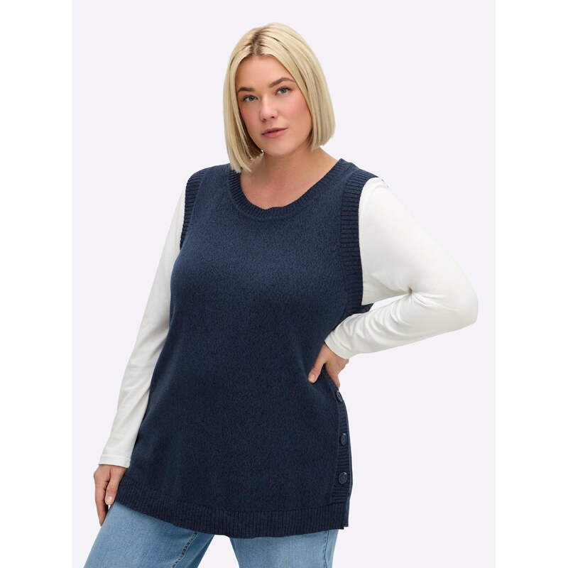 SHEEGO Sveter tmavomodrá 67164201