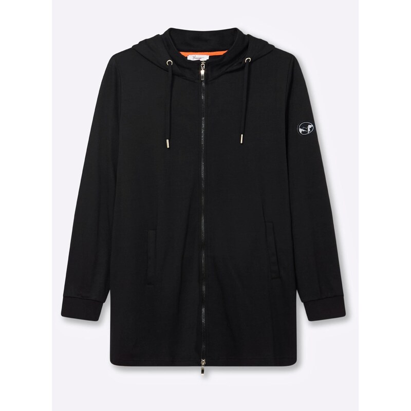 SHEEGO Tepláková bunda čierna 67164222