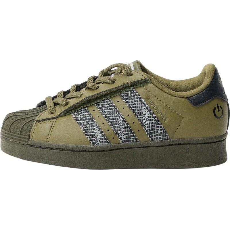 ADIDAS ORIGINALS Tenisky SUPERSTAR olivová / čierna / šedobiela 67164271