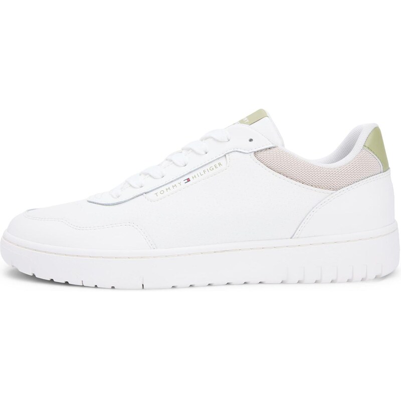 TOMMY HILFIGER Nízke tenisky Basket Core Lite svetlozelená / púdrová / 67164378