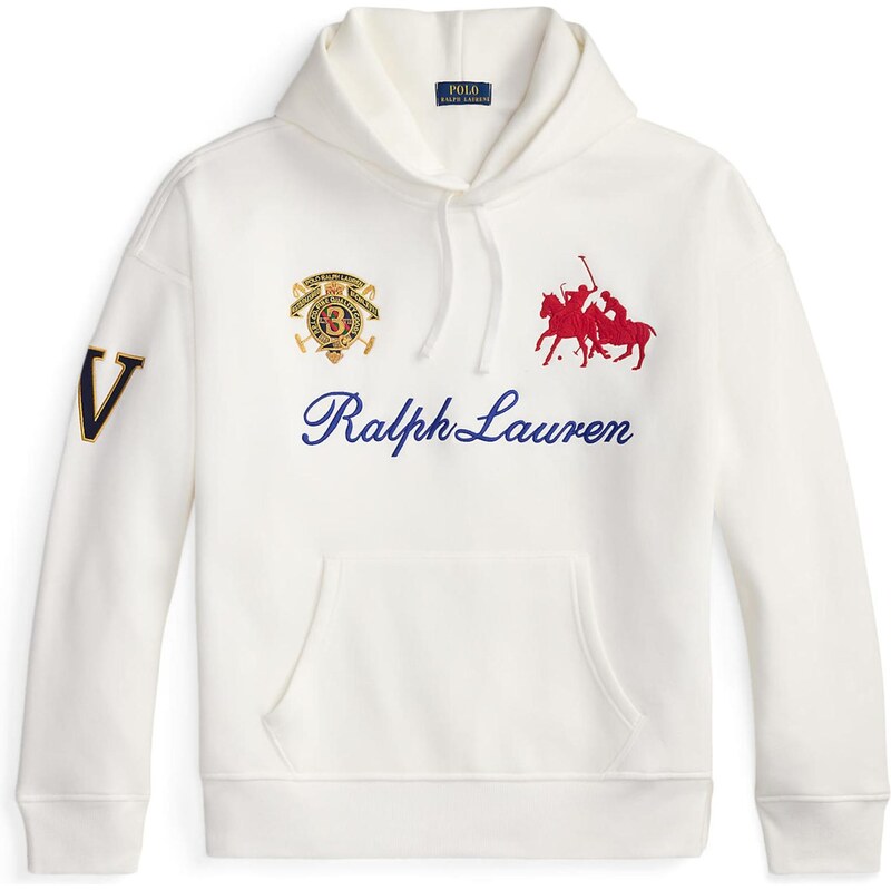 Polo Ralph Lauren Mikina MAGIC modrá / žltá / červená / biela 67164435