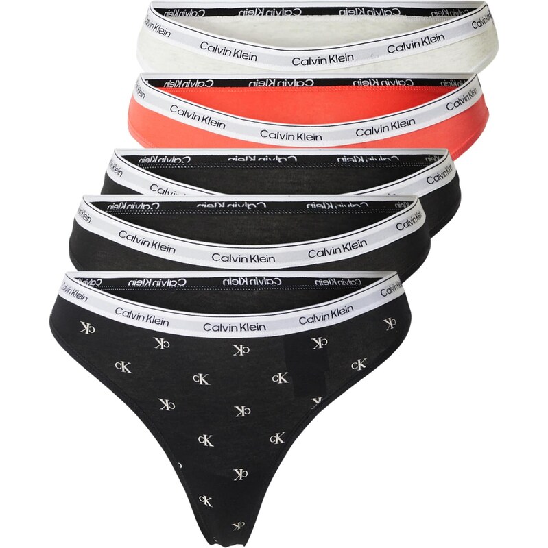 Calvin Klein Underwear Nohavičky malinová / čierna / biela 67164446