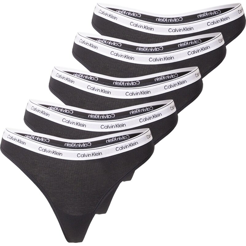 Calvin Klein Underwear Nohavičky svetlosivá / čierna / biela 67164455