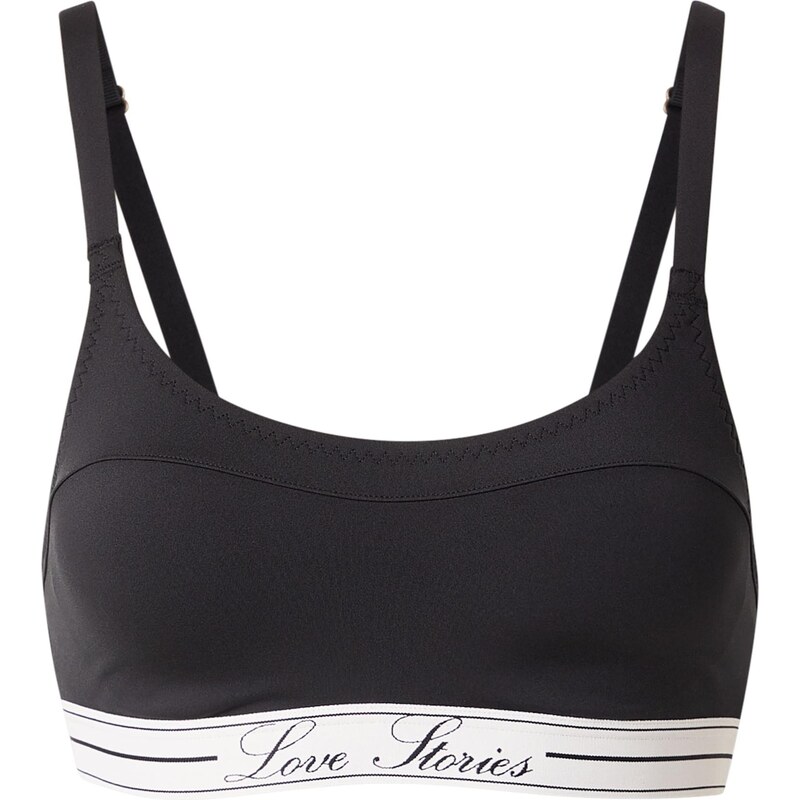LOVE Stories Podprsenka Tori čierna / biela 67164457