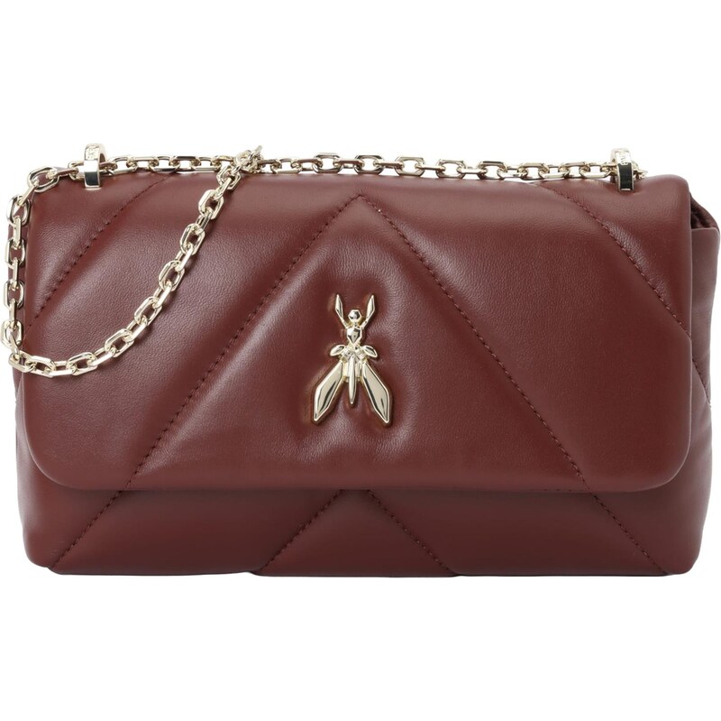 PATRIZIA PEPE Taška cez rameno gaštanová 67164485