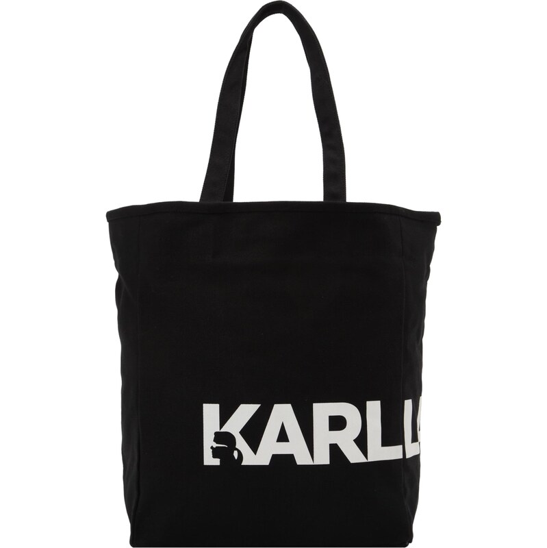 Karl Lagerfeld Shopper ESSENTIAL čierna / biela 67164492