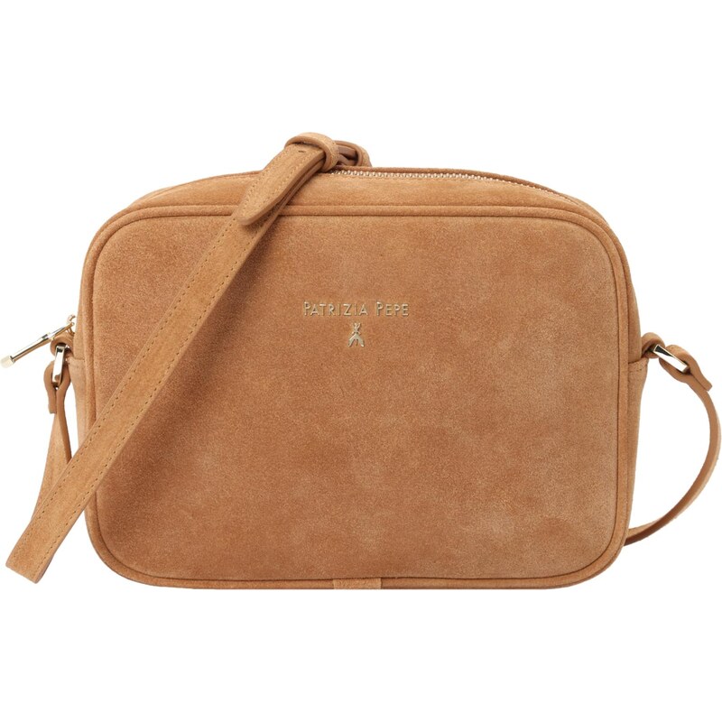 PATRIZIA PEPE Taška cez rameno farba ťavej srsti 67164504