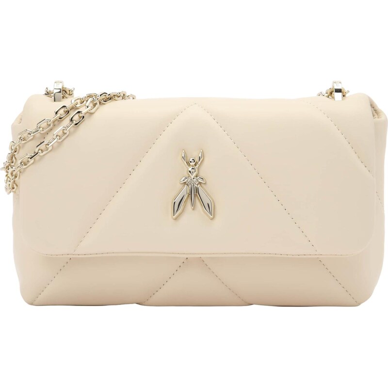 PATRIZIA PEPE Taška cez rameno biela ako vlna 67164507