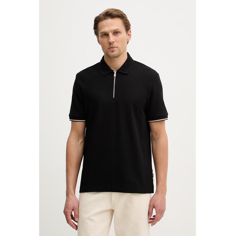 Bavlnené polo tričko BOSS C-Pei 04 67185825