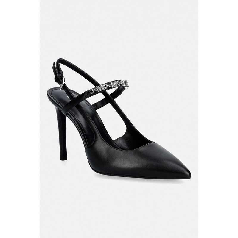 Kožené lodičky MICHAEL Michael Kors Dina Flex High Sling Pump 67186002