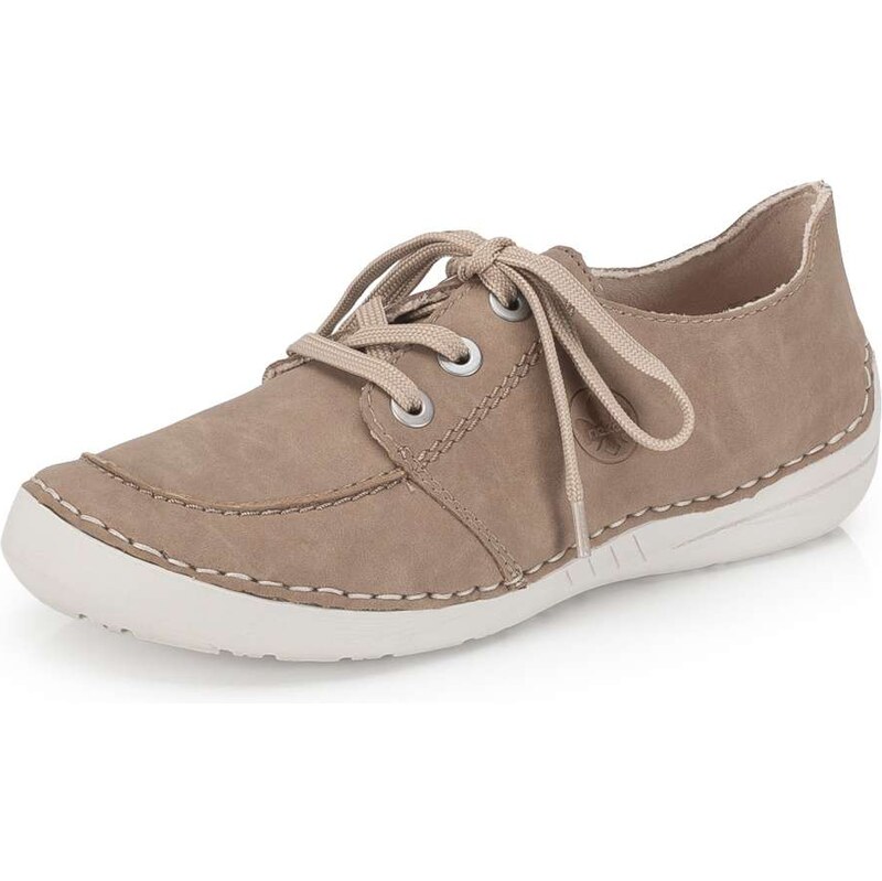 Dámske poltopánky RIEKER 52545-62 béžová S6 67164744