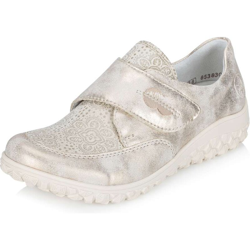 Dámske poltopánky RIEKER 59552-62 béžová S6 67164745