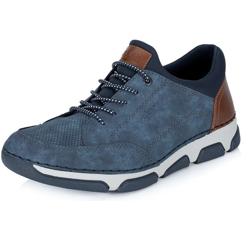 Pánske poltopánky RIEKER 15950-14 modrá S6 67164777