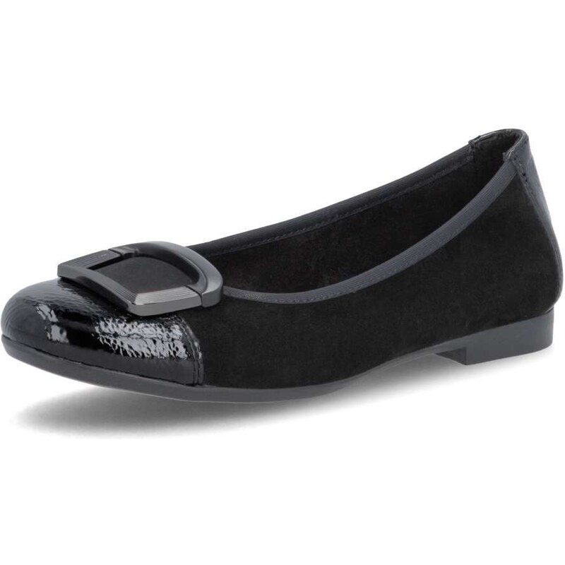 RIEKER Dámske baleríny REMONTE D0K12-02 čierna S6 67165066