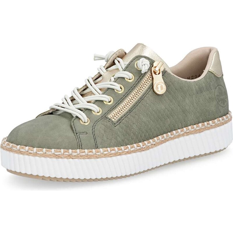 Dámske tenisky RIEKER M2940-52 zelená S6 67165177