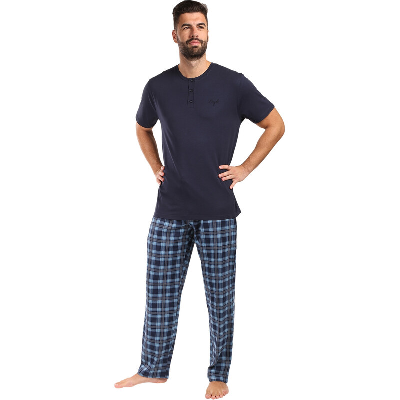 Pánske pyžamo Nedeto modalové viacfarebné (1NADV1) 67164942