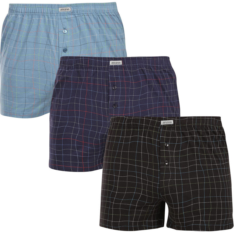 3PACK pánske trenky Andrie viacfarebné (PS 5857C) 66835808