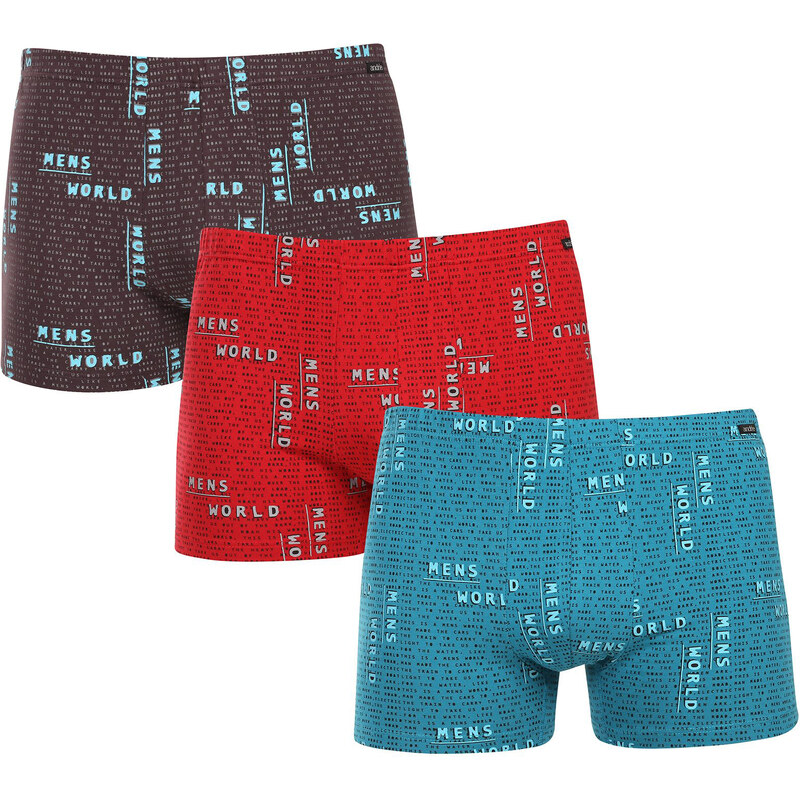 3PACK pánske boxerky Andrie viacfarebné (PS 5784) 66835812