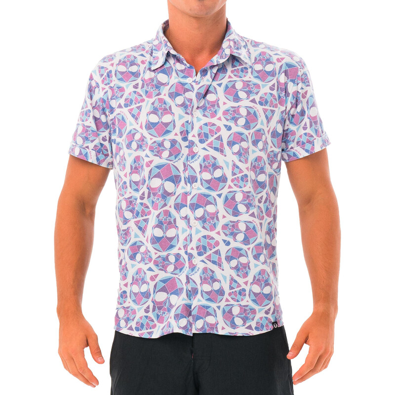 Pánska košile 69SLAM SKULLMOND WHITE (MTQSDW-WH) 66644519