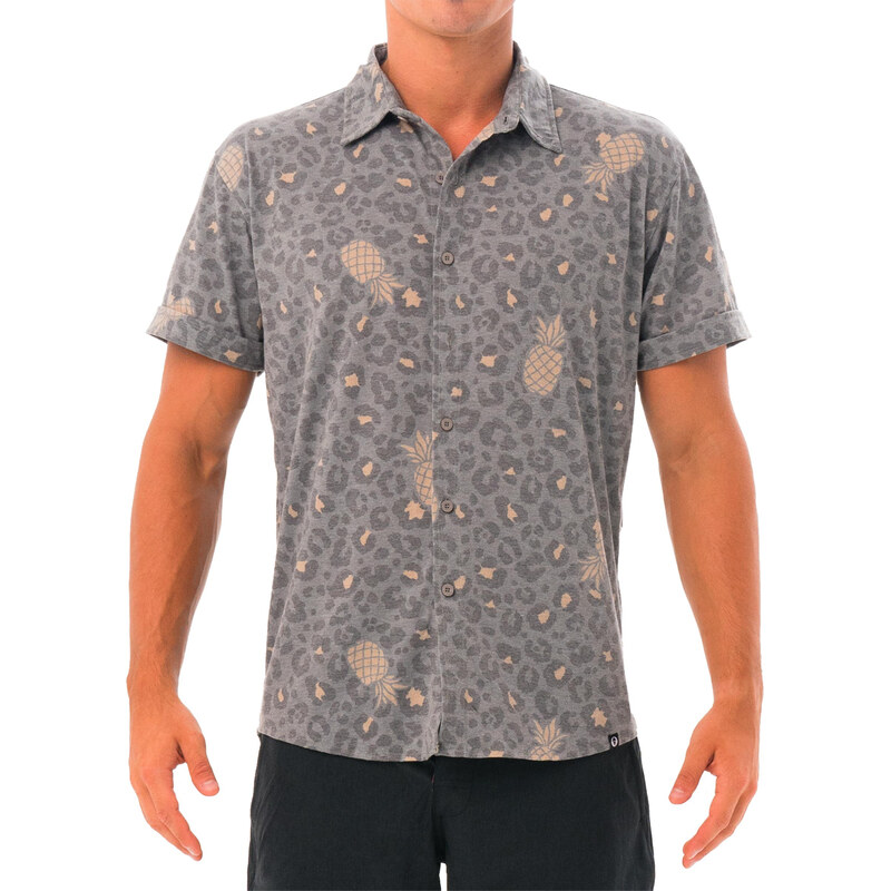 Pánska košile 69SLAM LEONANA KHAKI (MTQLEA-KH) 66644522