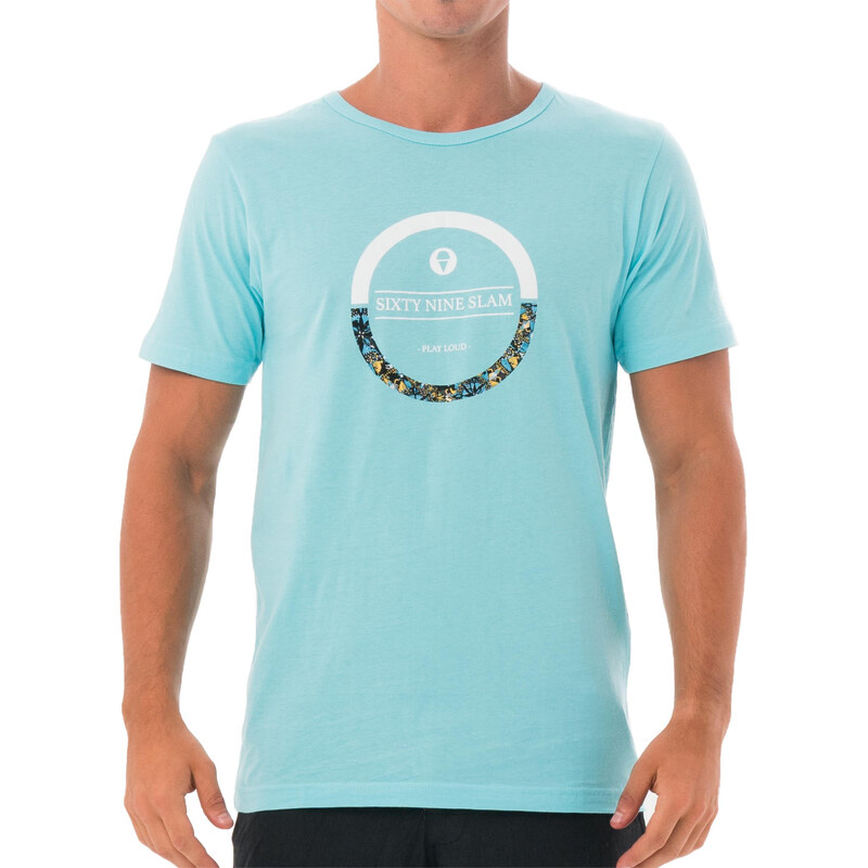 Pánske tričko 69SLAM WHITE SIGN BLUE DNA (MTSWIS-BL) 66643974