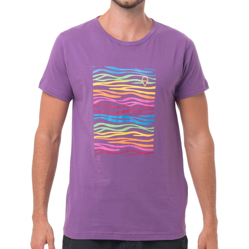 Pánske tričko 69SLAM ZEBRA NEON PURPLE (MTGZON-PG) 66644527