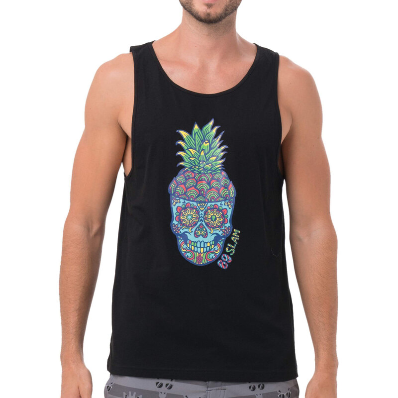 Pánske tielko 69SLAM PINE SKULL BLACK (MSNPLL-BK) 66890408