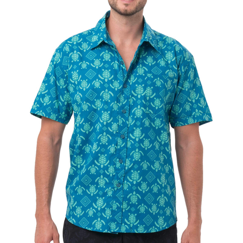 Pánska košile 69SLAM SLAM TURTLE (MSHTRT-BL) 66909024