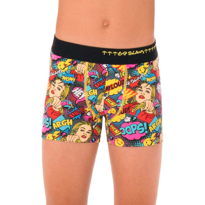 Detské boxerky 69SLAM KAPOW (KBZPOW-PO) 116 67084089