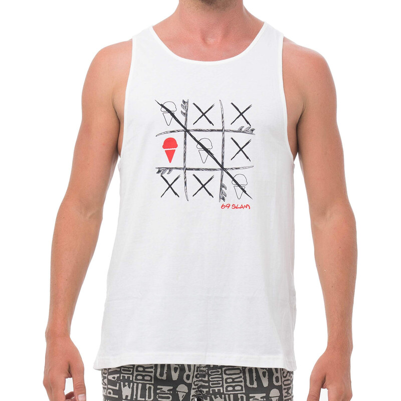 Pánske tričko 69SLAM 69 TIC TAC SLAM (MSNTTS-WH) 66909013