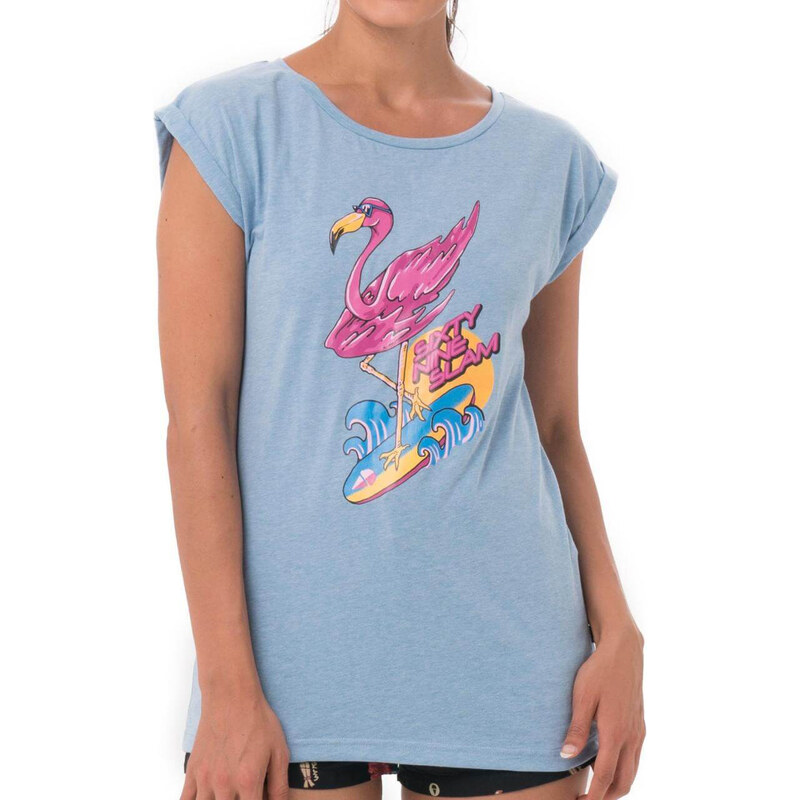 Dámske tričko 69SLAM VACAY GO! BLUE MELANGE ELISA (GTKVCY-BM) 66891031