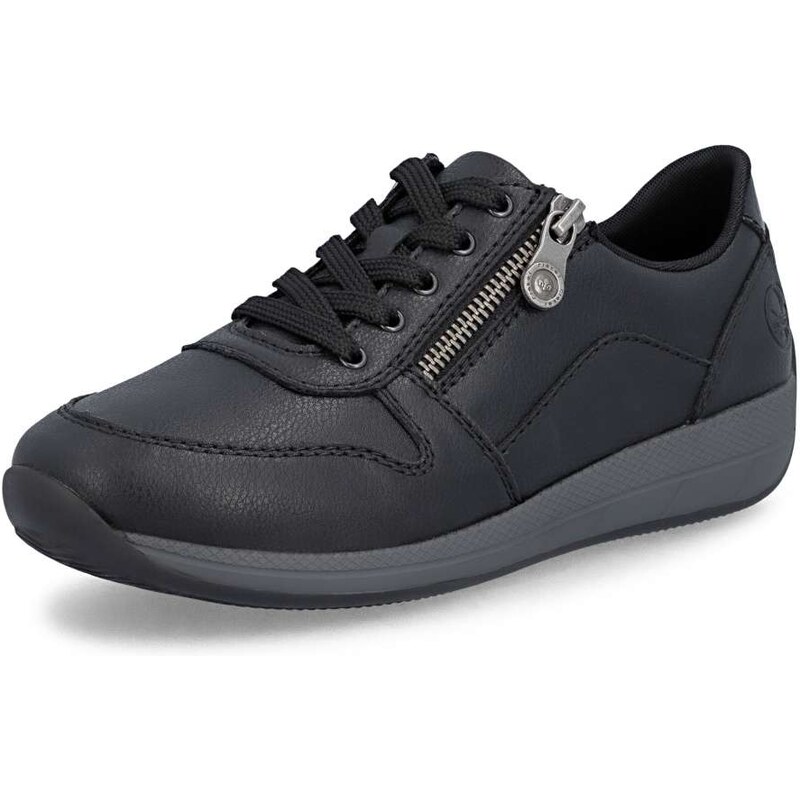 Dámske poltopánky RIEKER N1100-00 čierna S6 67165290
