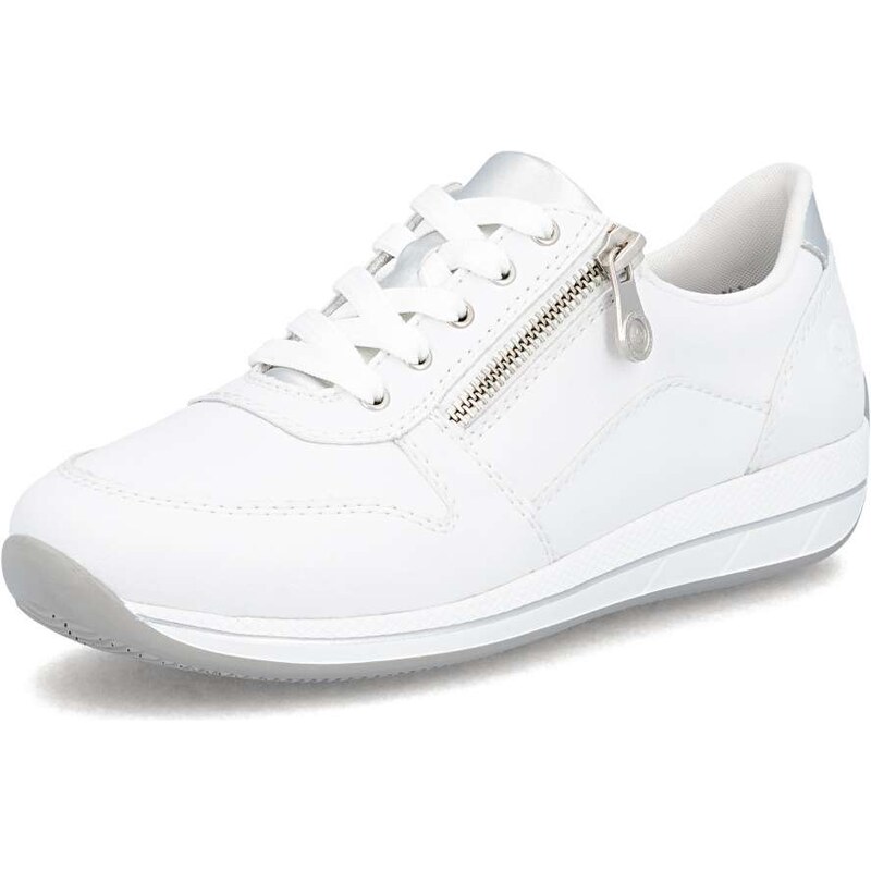 Dámske poltopánky RIEKER N1100-81 biela S6 67165291