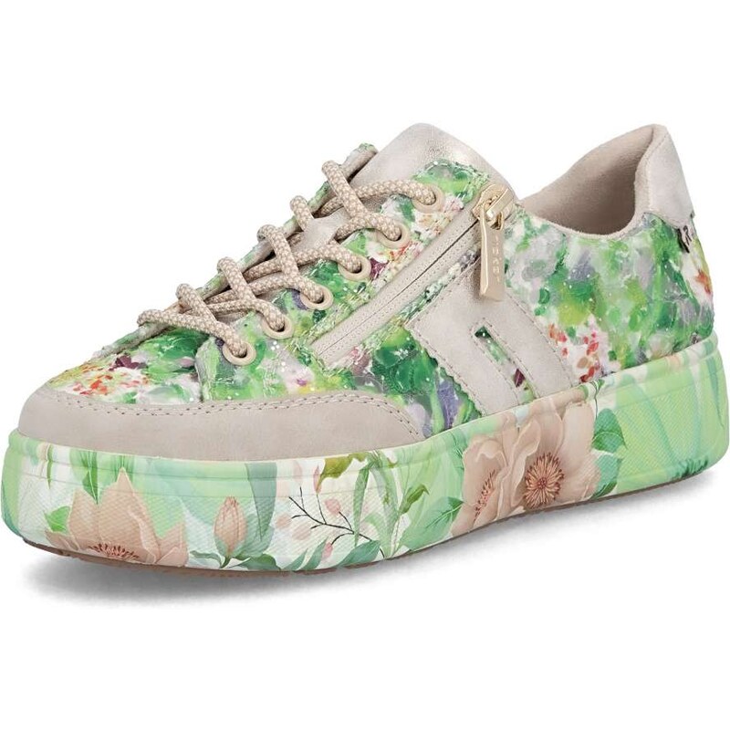 Dámske tenisky RIEKER M7711-91 zelená S6 67165369