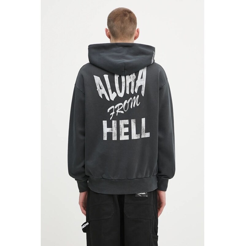 Bavlnená mikina Aries Faded Aloha From Hell Hoodie 67168104