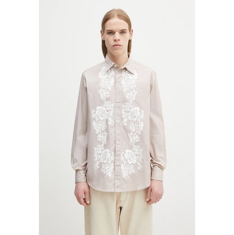 Bavlnená košeľa Aries Lace Overprinted Poplin Shirt 67168099