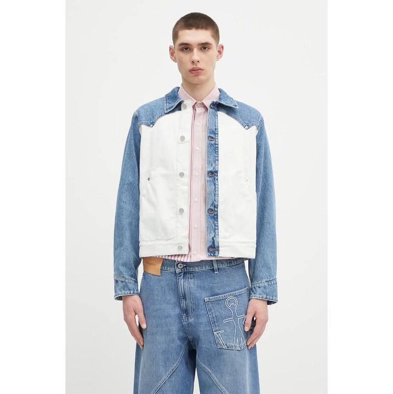 Rifľová bunda Aries Patchwork Western Carpenter Jacket 67168126