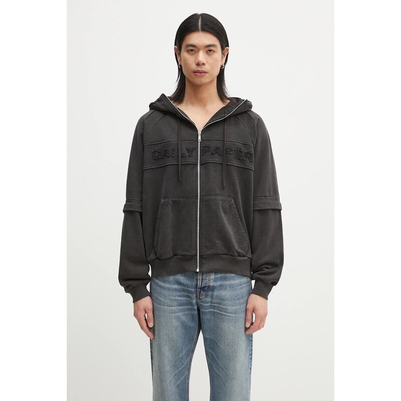 Bavlnená mikina Daily Paper Garment Wash Jacket 67244790