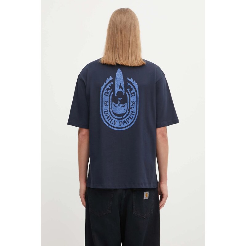 Bavlnené tričko Daily Paper Candle Label Boxy 67244797