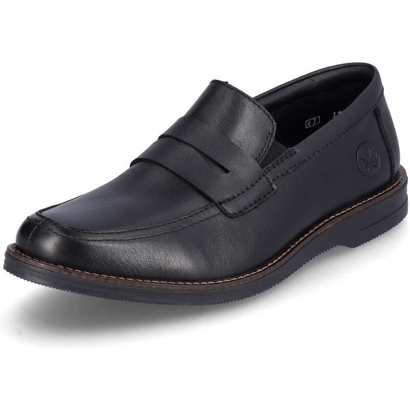 Pánske mokasíny RIEKER 12550-00 čierna W3 67170287