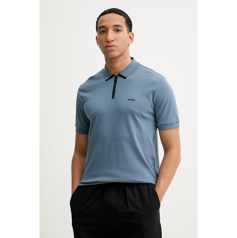 Bavlnené polo tričko HUGO 67170337