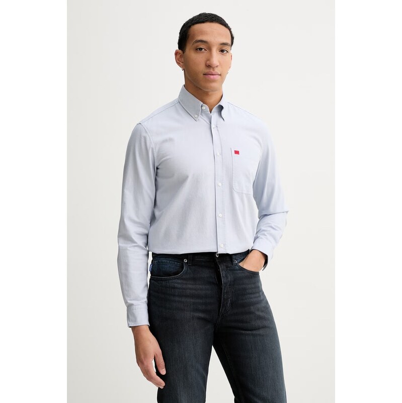 Bavlnená košeľa HUGO 64299352