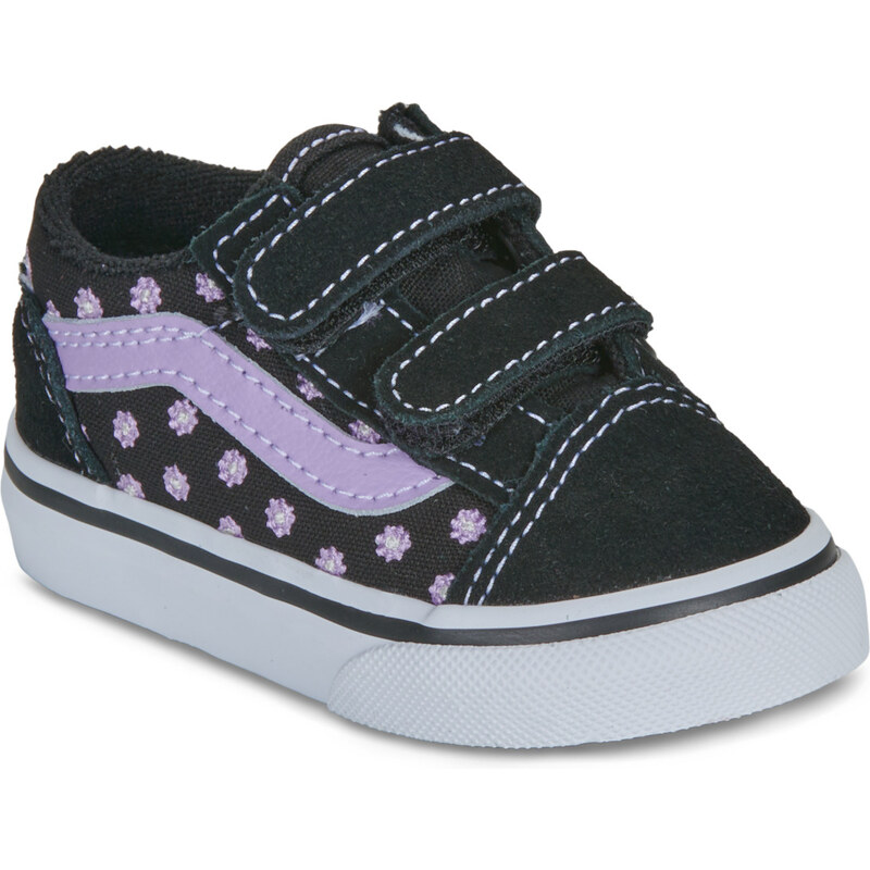 Vans Nízke tenisky Old Skool V FLORAL EMBROIDERY PURPLE Vans 67170607