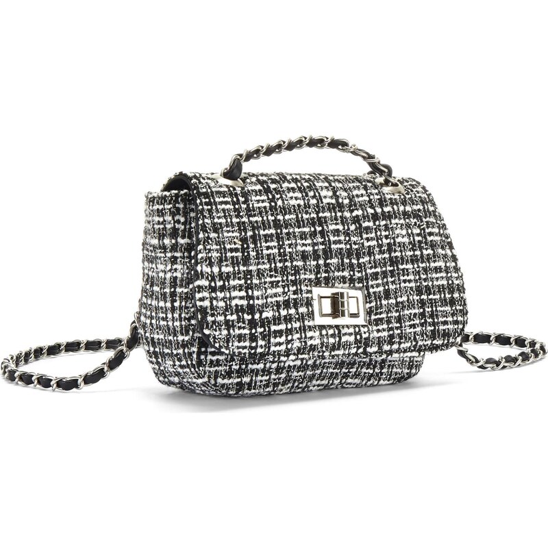 VIVANCE Taška cez rameno čierna / biela 67178222