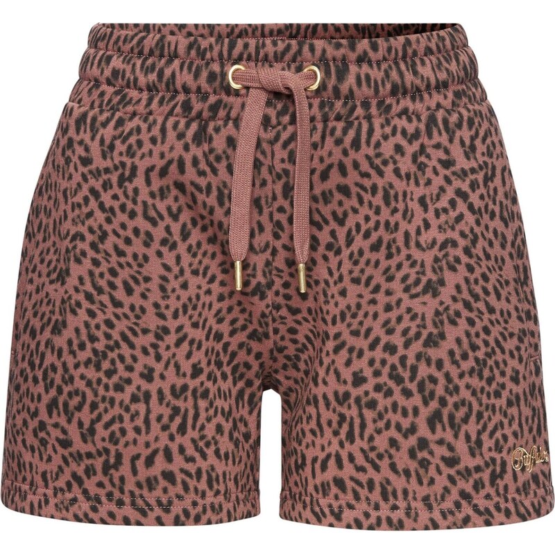 BUFFALO Nohavice hnedá / pastelovo žltá / čierna 67178273