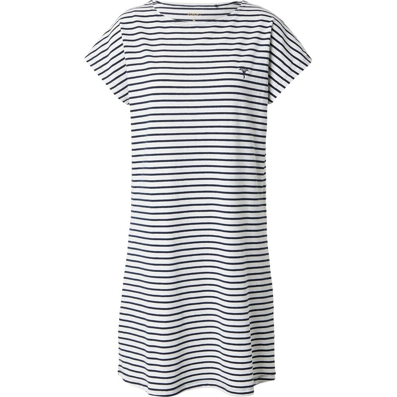 JOOP! Nočná košieľka Cosy námornícka modrá / šedobiela 67178282