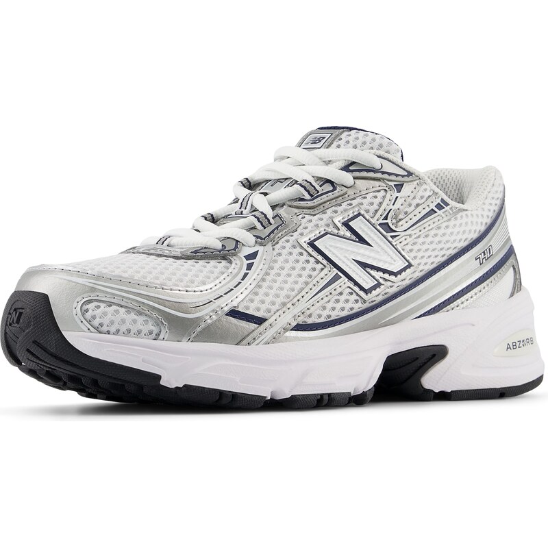 new balance Tenisky námornícka modrá / strieborná / biela 67178241